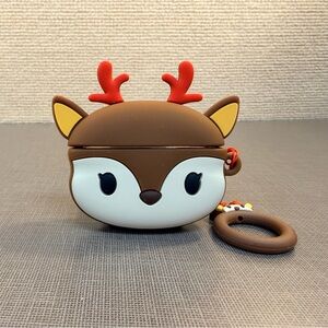 Charming ReinDeer AirPod Pro 1 & 2 Case - Brown and Red